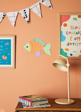 Adorno de Parede - Amigo Peixe